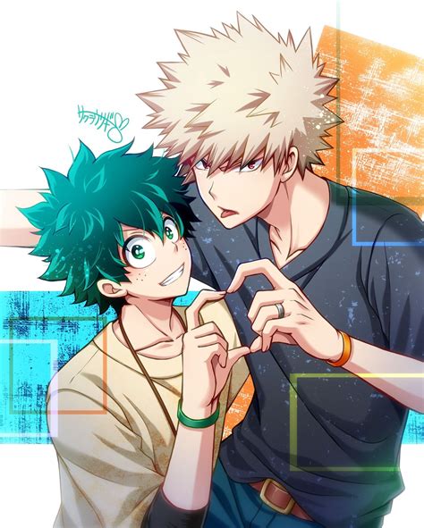 bakudeku pics